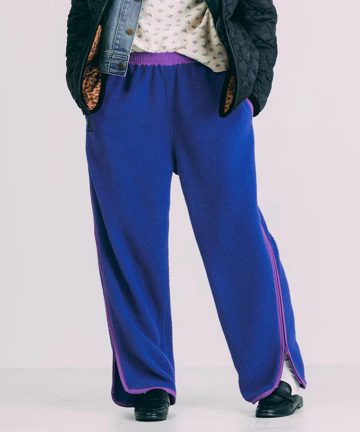 Side Zipper Fleece Pants