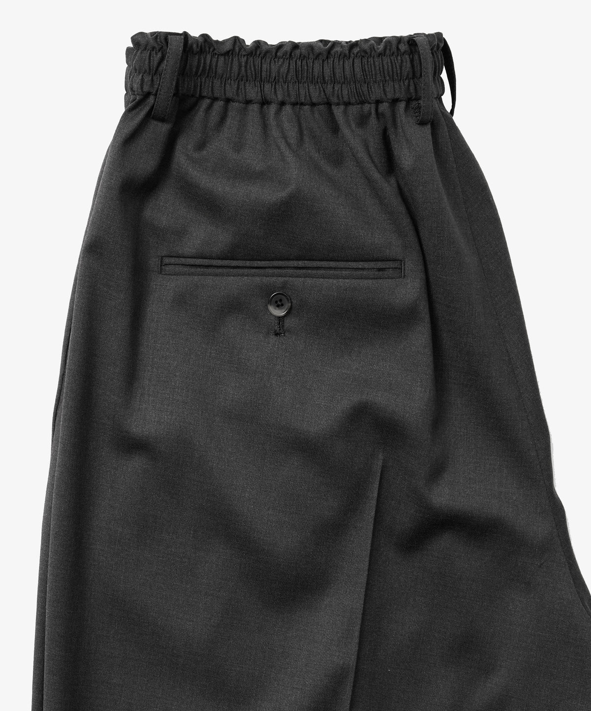 pantalon circulaire shorts loro piana anthracite