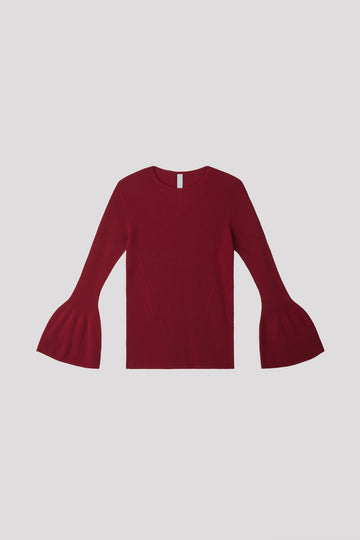 SOFT PORTRAIT BELL SLEEVE TOP