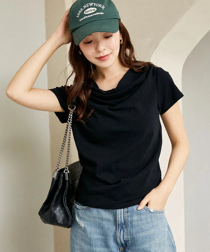 2WAY Draped T-Shirt Limited Release