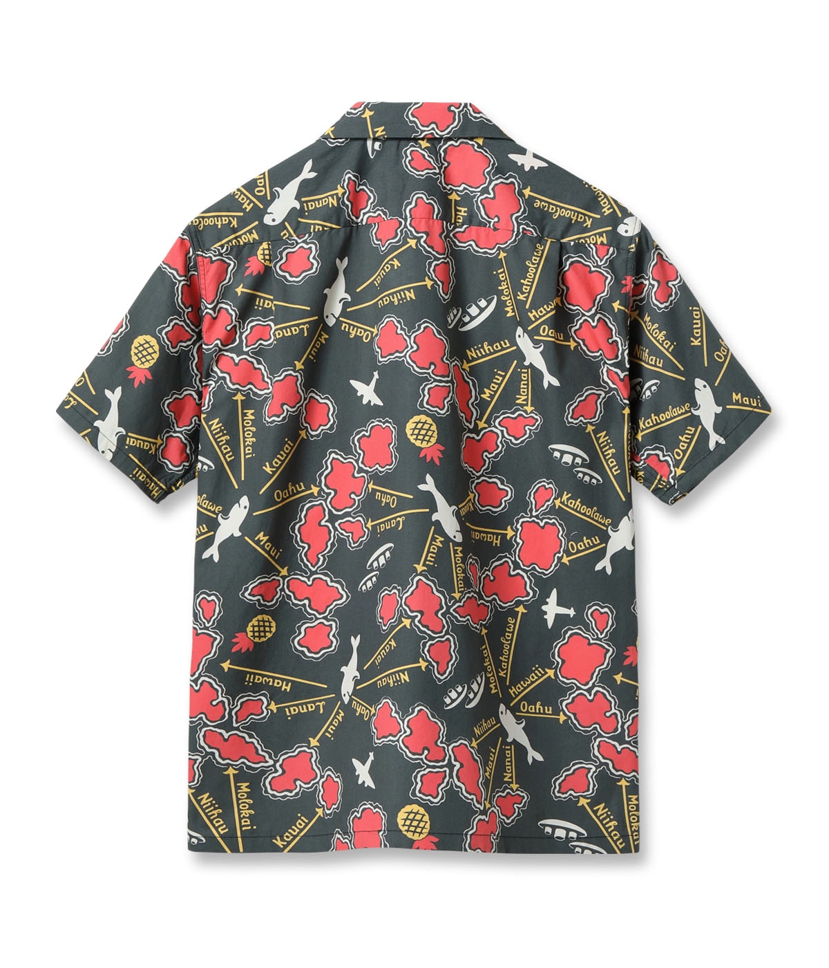 COTTON BROAD OPEN SHIRT “ROUND TRIP”