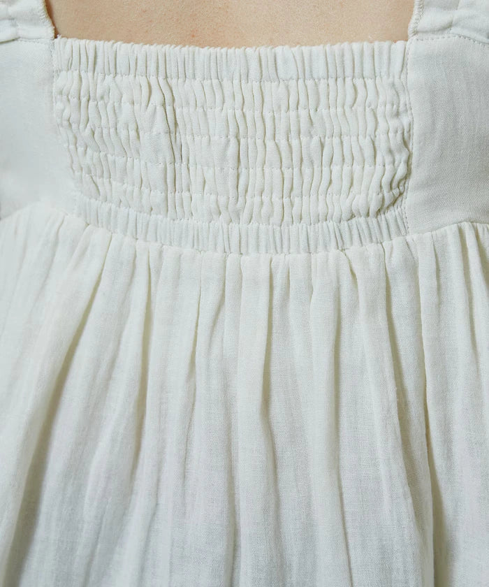 Double Gauze Gathered Camisole Blouse Limited Edition