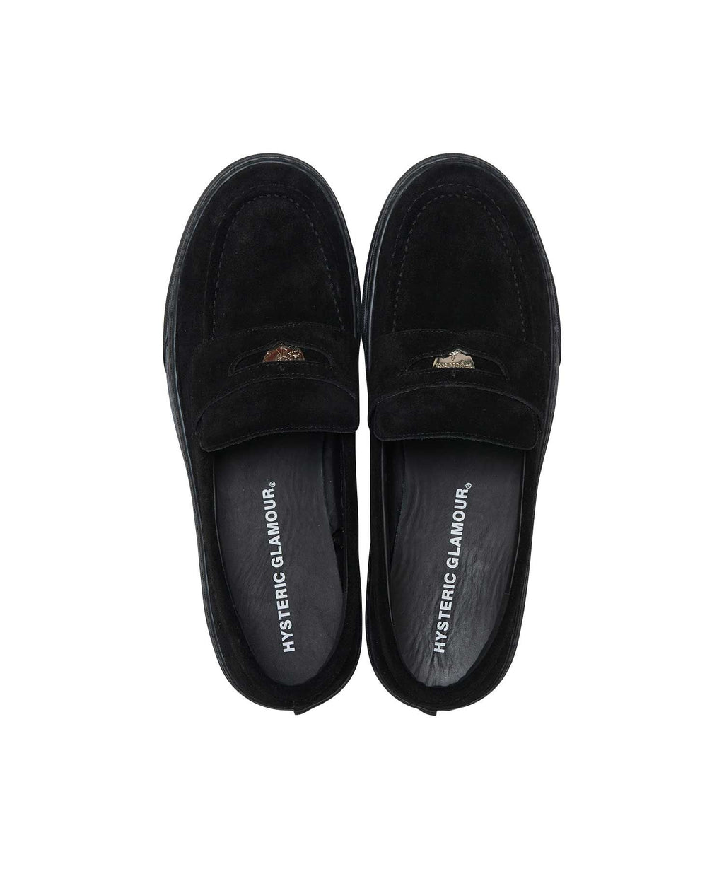 Woman On Skull Pick Penny Loafer Sneakers