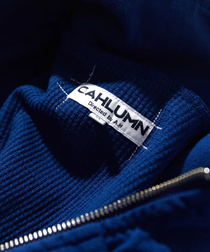 Heavy Weight Jersey Thermal Lined 3/4 Zip Cadet Collar Shirt
