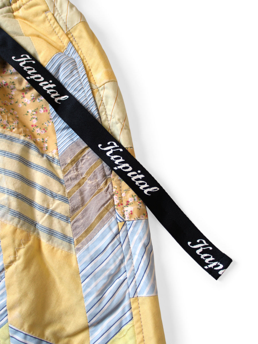 YABANE Quilt Patchwork Easy Short Pants