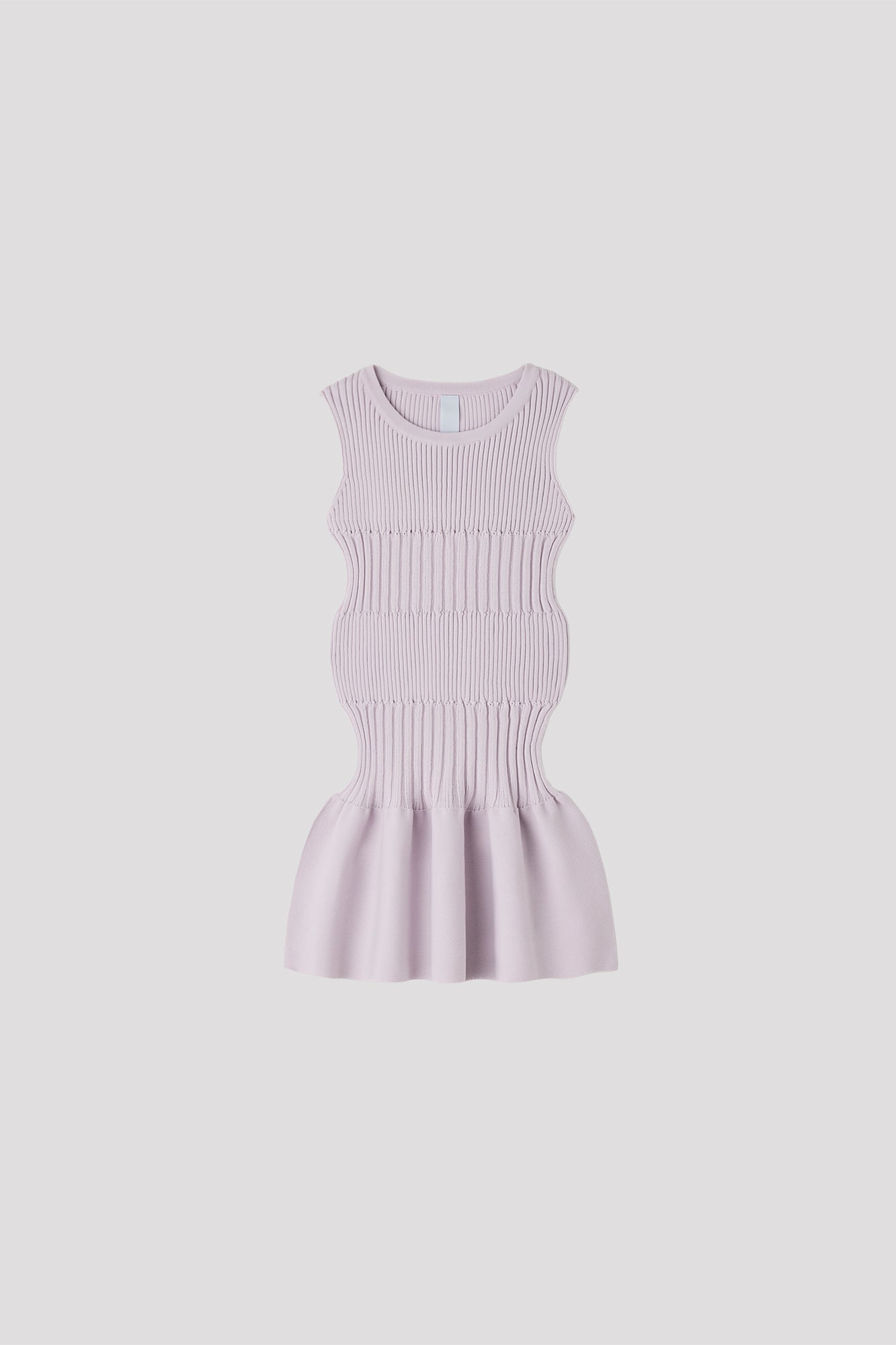 SOFT FLUTED KIDS SLEEVELESS DRESS
