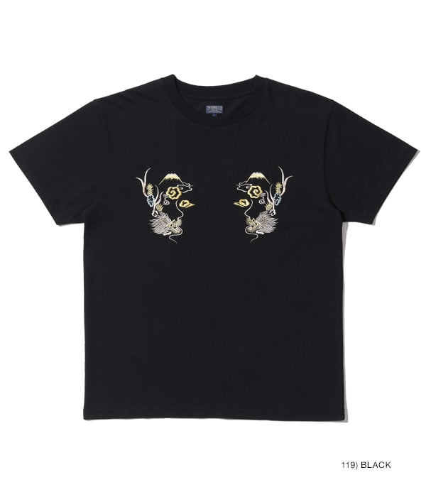 SUKA T-SHIRT EMBROIDERED “JAPAN MAP”