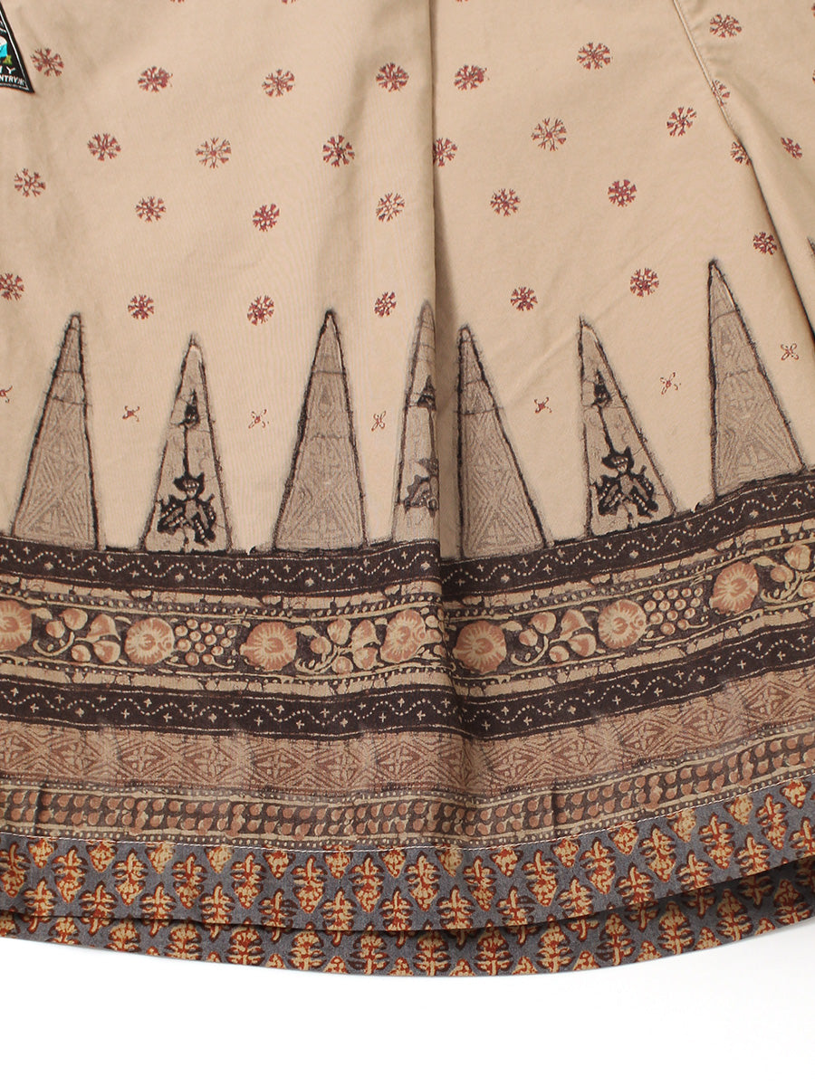 40/2 Coma Weather Sarasa Pattern Easy Rice Rice Shorts