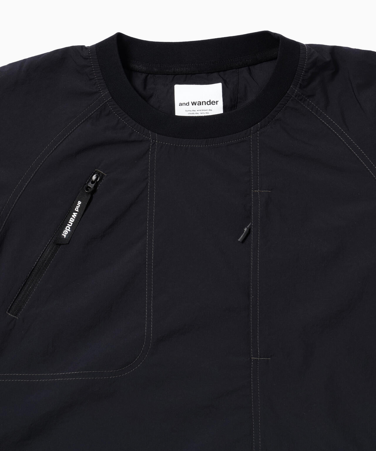 stretch rip pullover