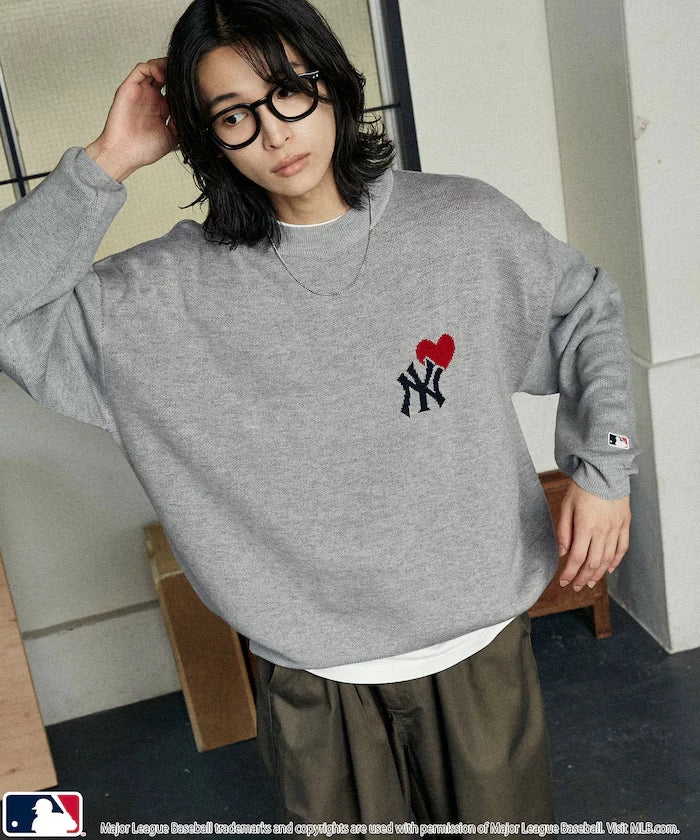 Custom HEART LOGO KNIT