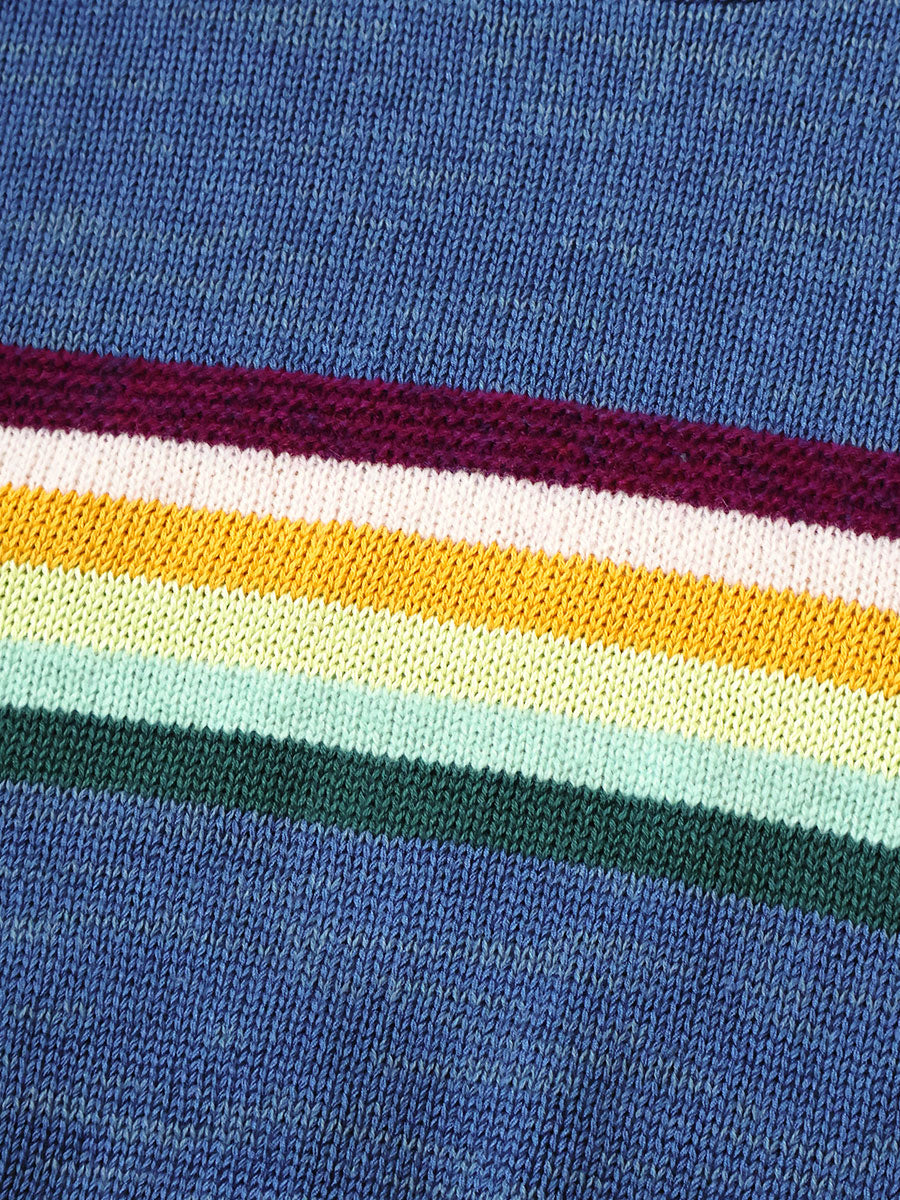 5G Cotton Knit MOONBOW & PECKISH RAINBOWY Crew...