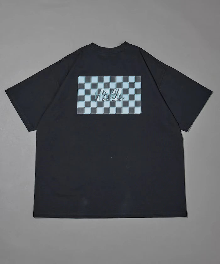 Haku. × FREAK'S STORE Multi-Function Back Print Crew Neck T-Shirt