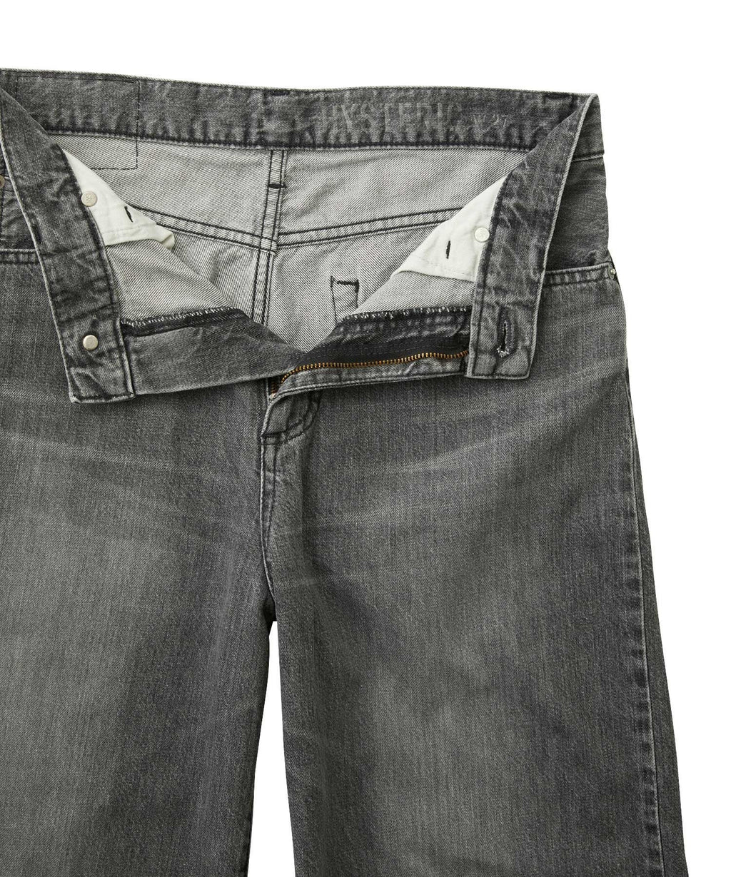 Wide Denim Pants