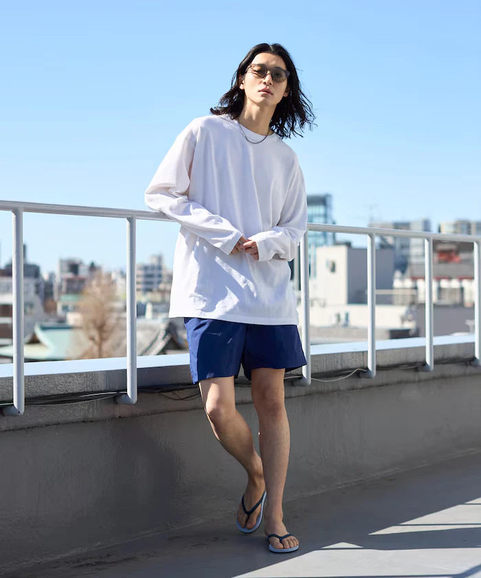 Nylon Short Length Baggy Shorts