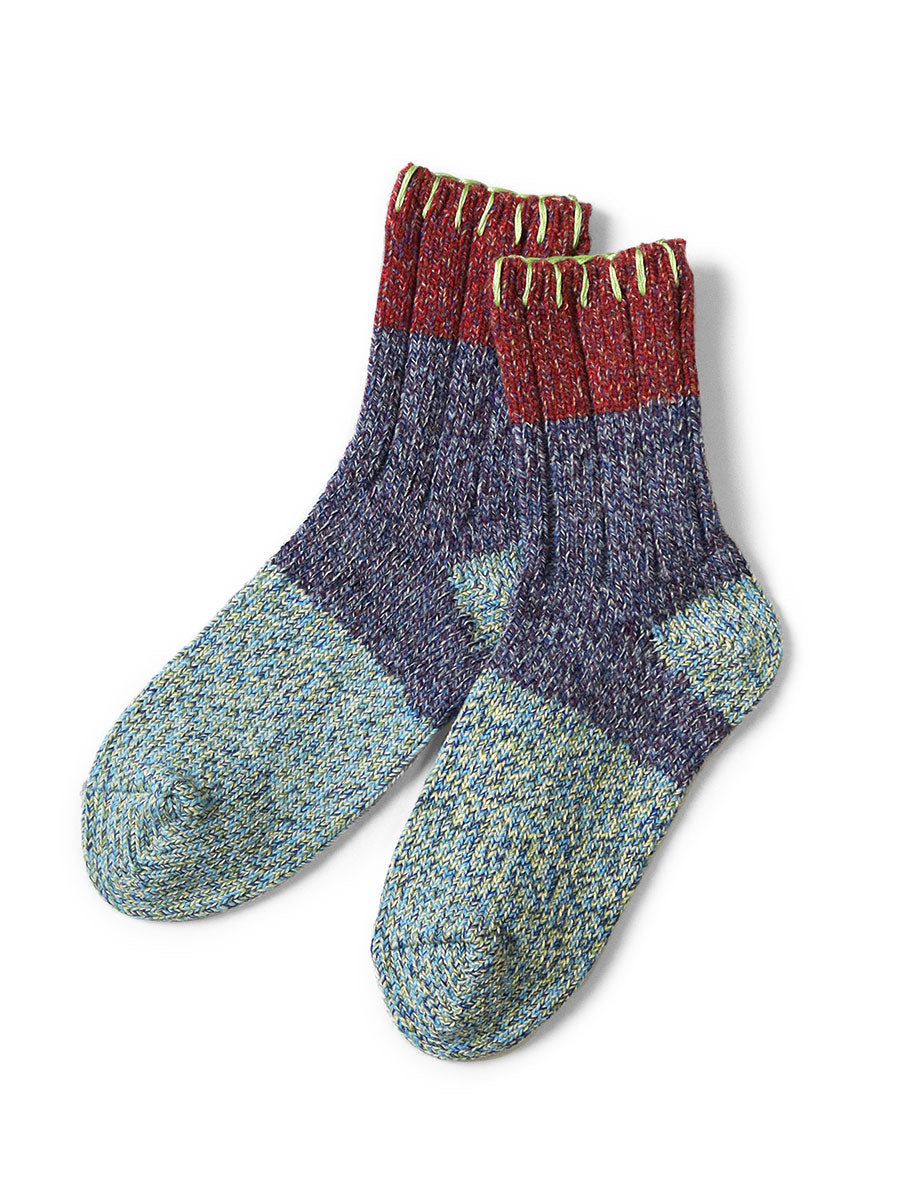 56 Pcs Wool Gogh Tweed HOBO Stitch Socks