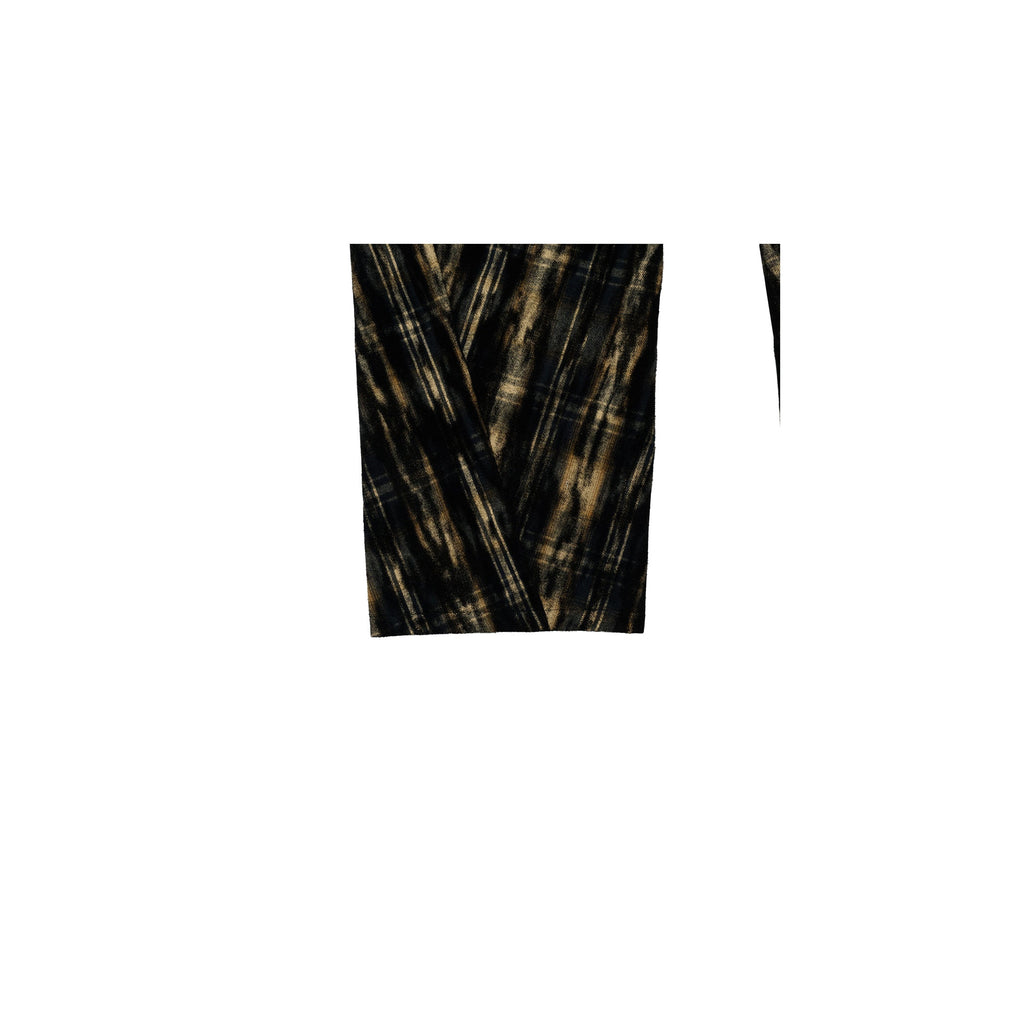 DUST FLOCKY PAJAMA PANTS：BLACK