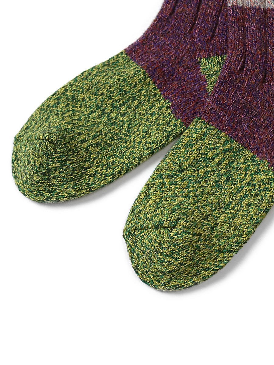 56 Pcs Wool Gogh Tweed HOBO Stitch Socks