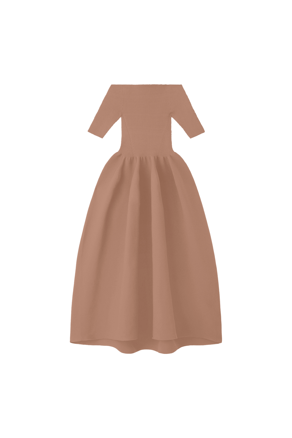 POTTERY HS OFF SHOULDER SHORT SLEEVE DRESS