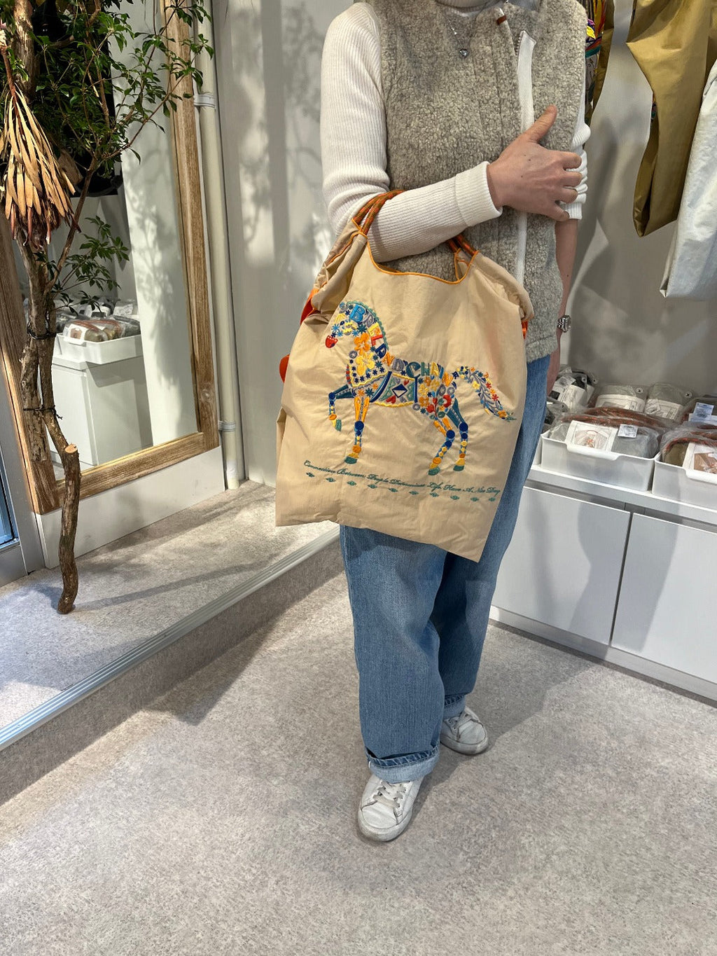 F.HORSE (F. Horse) M#21 S.BEIGE -301035