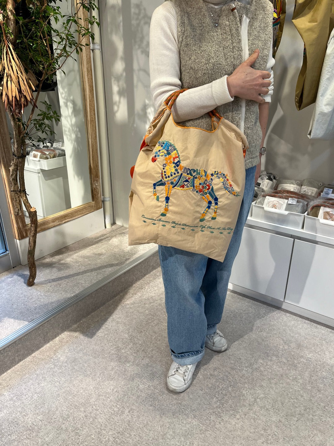 F.HORSE (F. Horse) M#21 S.BEIGE -301035