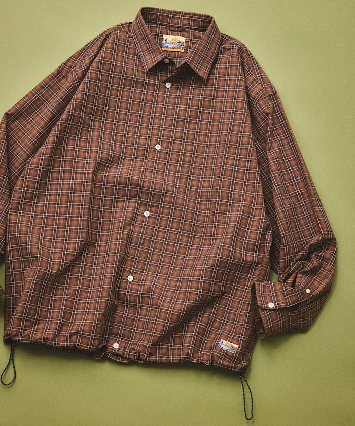 FREAK'S STORE for BEACH & FES Typewriter Spindle Regular Collar Shirt