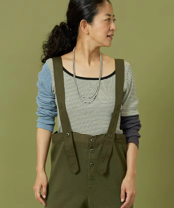 Knit Military Overalls