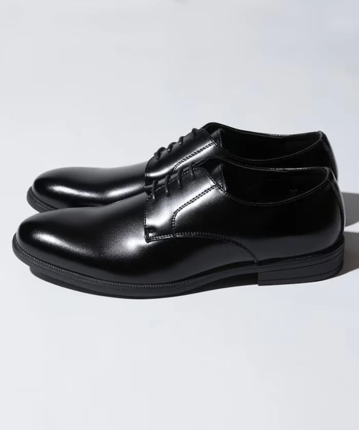 Plain-toe cow leather dress shoes [limited release]