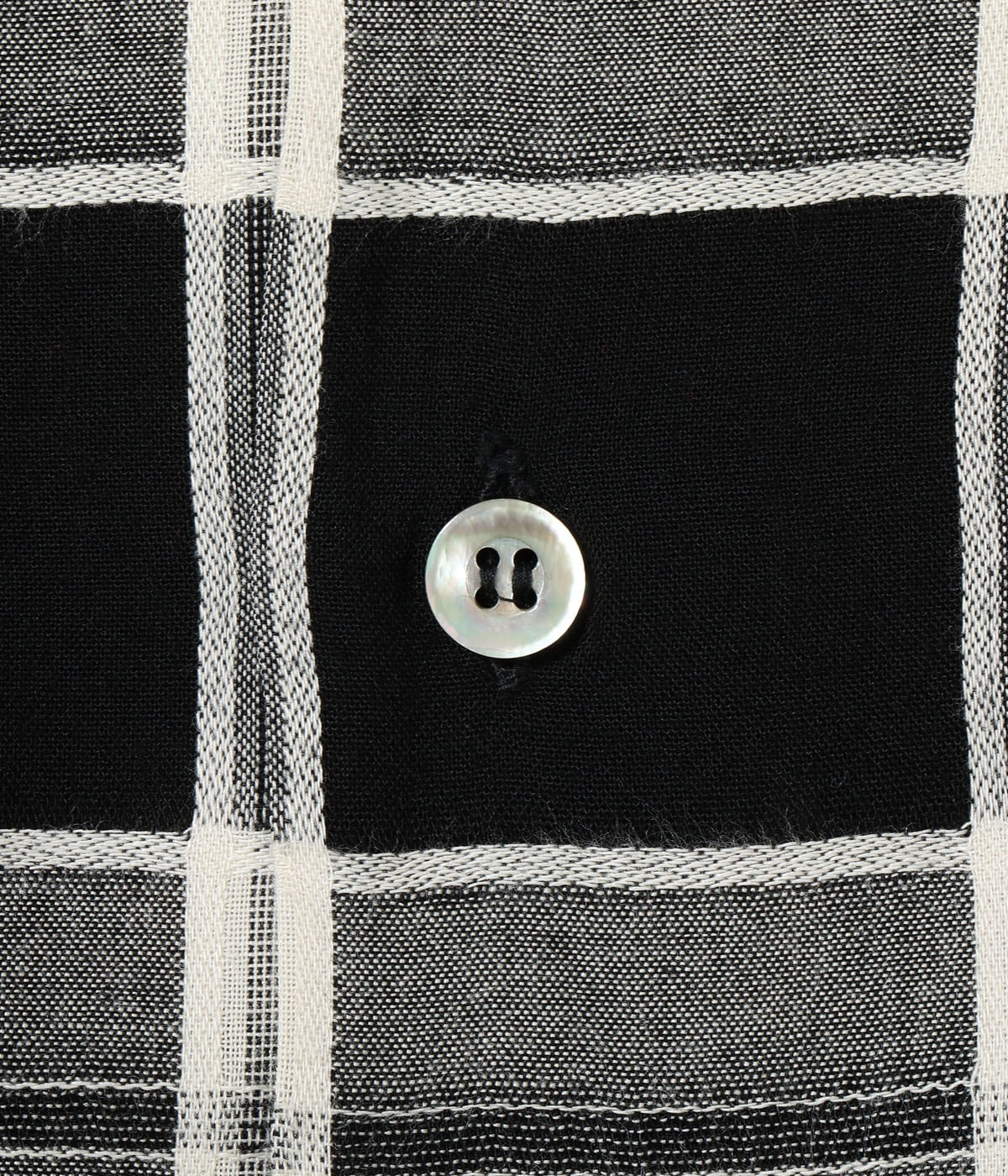 RAYON DOBBY CHECK OPEN SHIRT