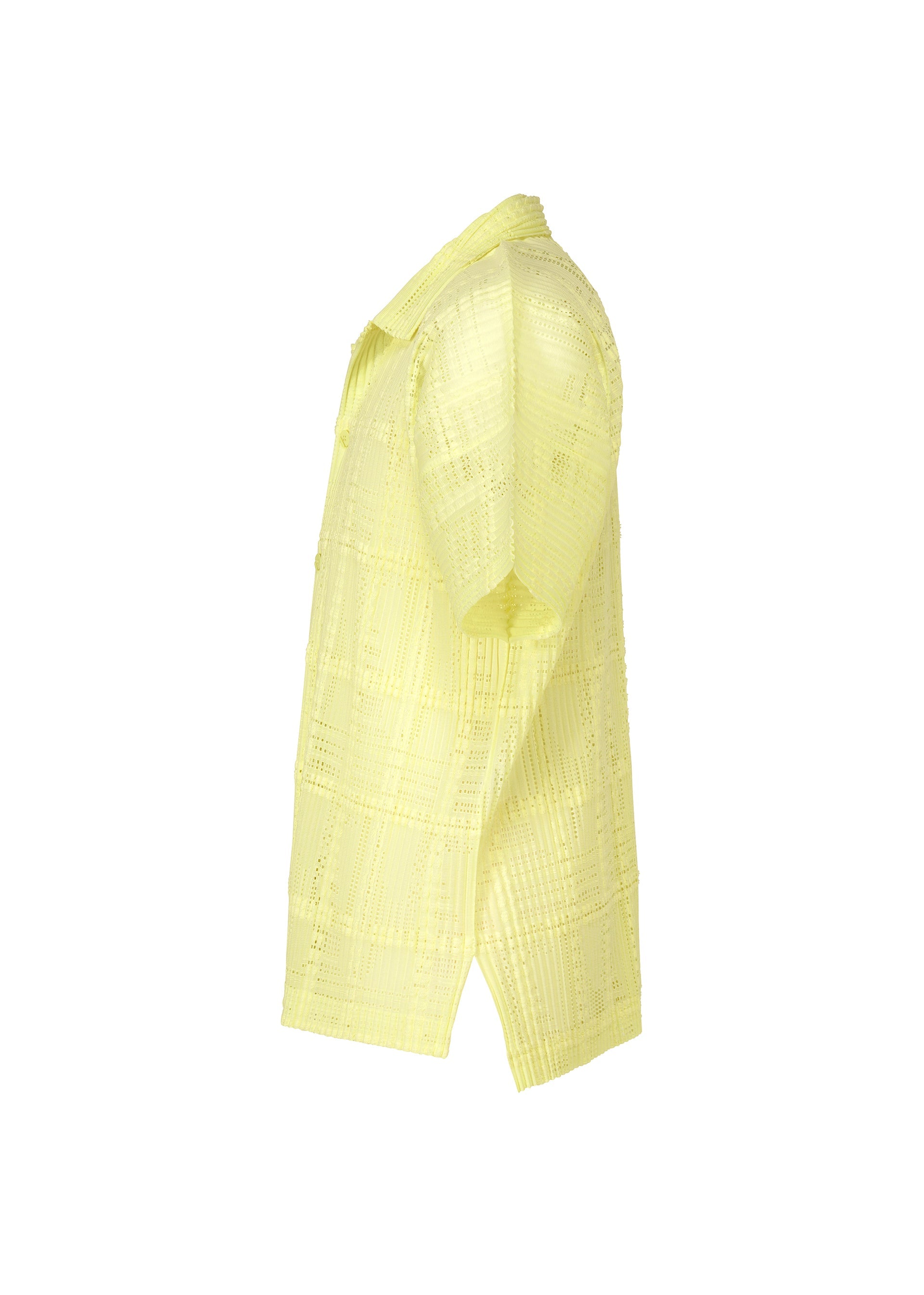Lace Grid Pleats