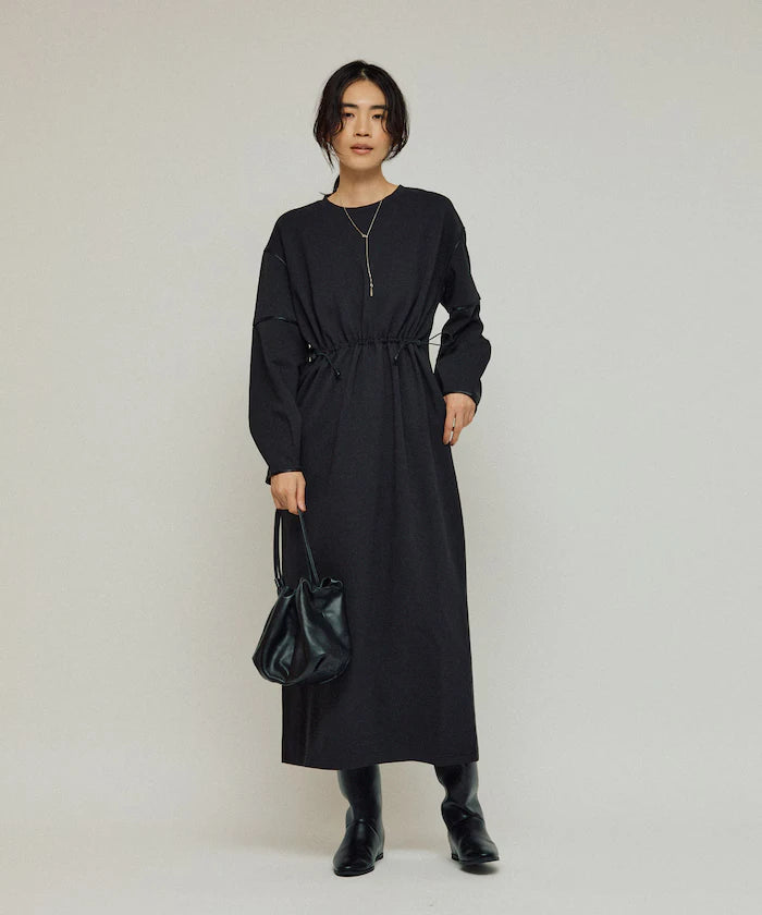 Cocoon Sleeve Damboru Sweat One-Piece / Spindle