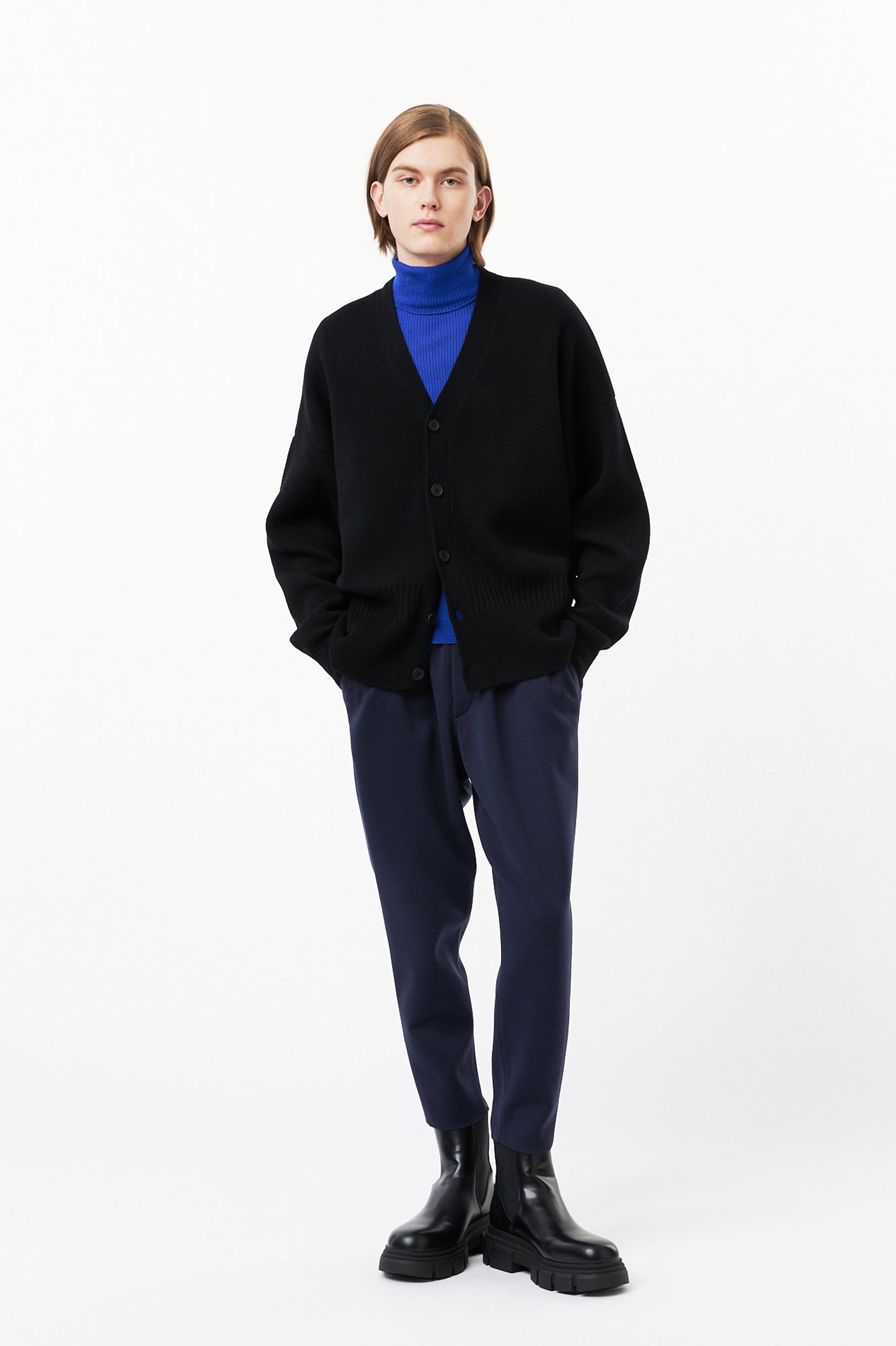 TW MILAN RIB TAPERED PANTS