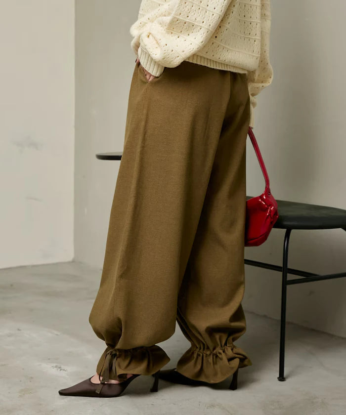 Tapered Ribbon Easy Pants Limited Edition