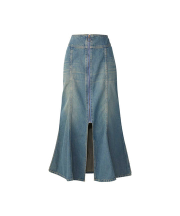 Front Ring ZIP Mermaid Skirt
