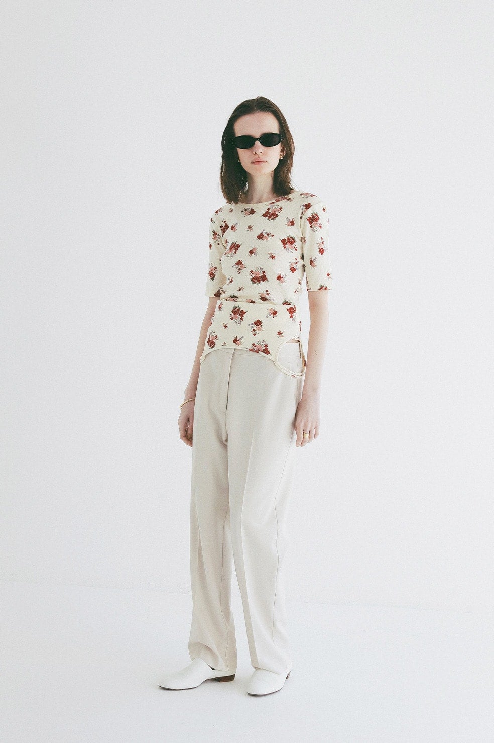 STRAIGHT SLIM PANTS