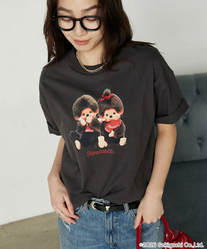 Monchhichi Front Print T-Shirt Limited Edition