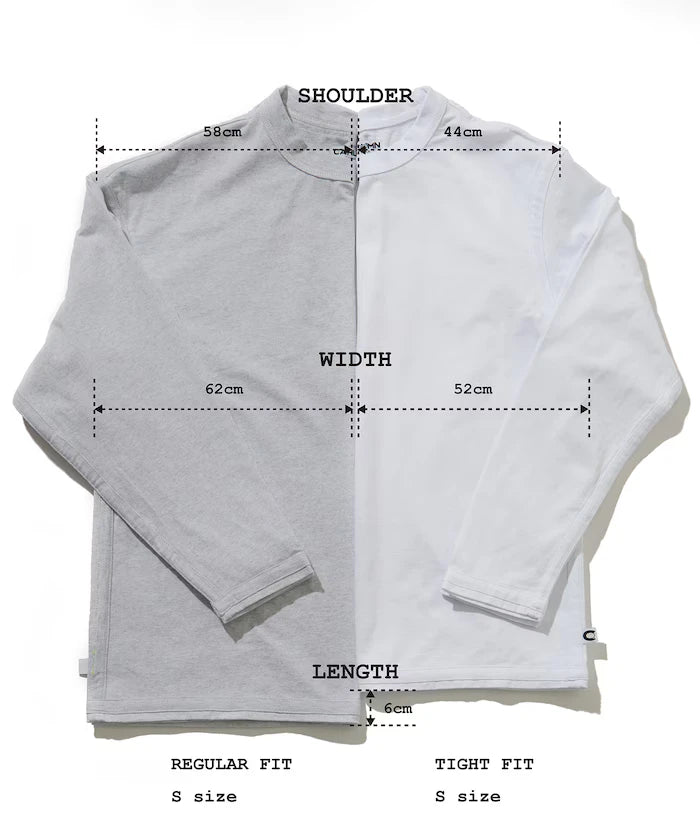 2-Pack Reversible Long Sleeve Tee “TIGHT FIT”