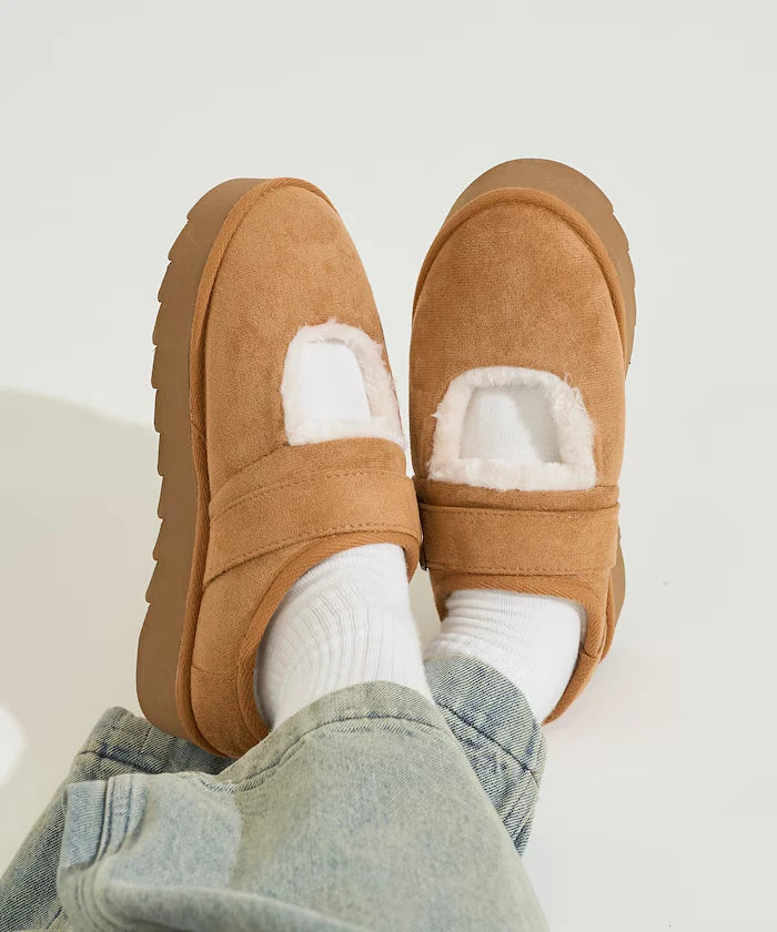 Thick Sole Eco Fur Mary Jane [Limited Edition]