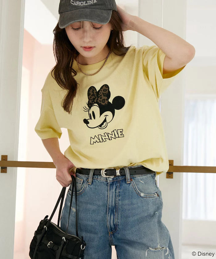 Minnie Mouse Leopard Print Docking T-Shirt Limited Edition