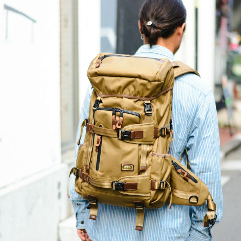 CORDURA DOBBY 305D BACK PACK/KHAKI