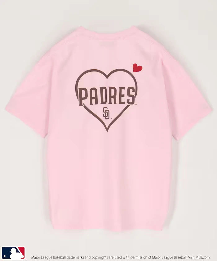 MLB Back Print Heart T-Shirt