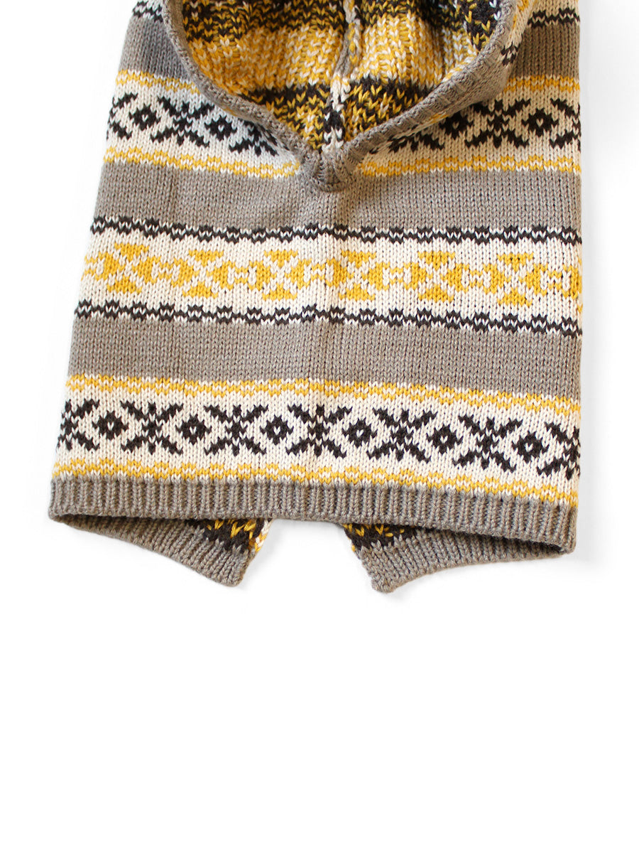 5G Wool Yellowknife Fair Isle Balaclava