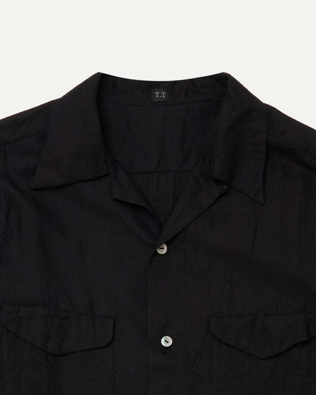LOT.101 OPEN COLLAR SHIRT