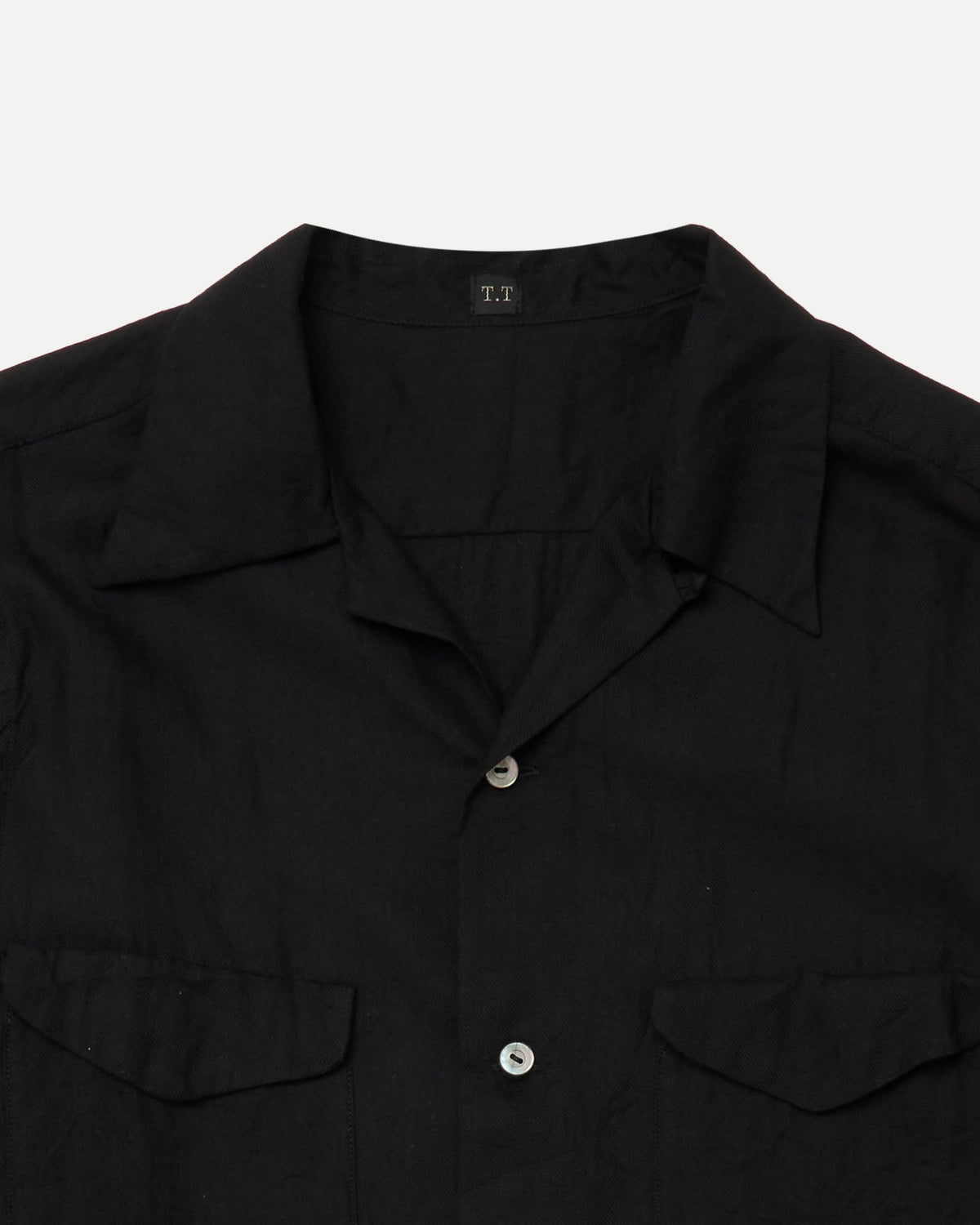 LOT.101 OPEN COLLAR SHIRT