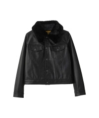 HYSTERIC ROLLERS Patch Short Leather Blouson