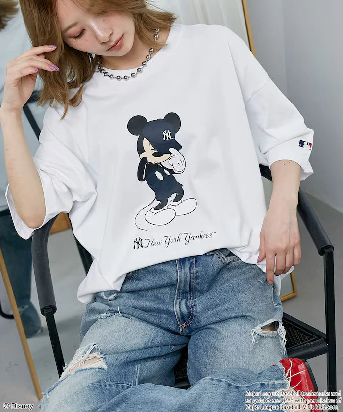 MLB/MICKEY MOUSE/Exclusive Print T-Shirt Limited Release