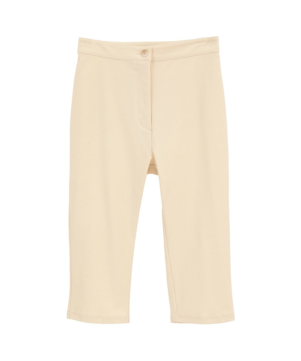 STRETCH RIB CAPRI PANTS