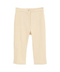 STRETCH RIB CAPRI PANTS