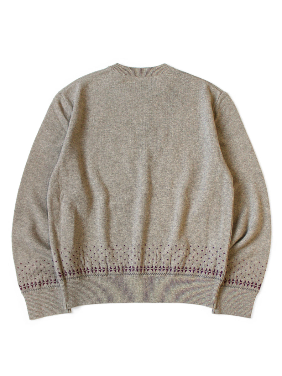 12G Wool Crewneck Sweater (FLY GOOSE)