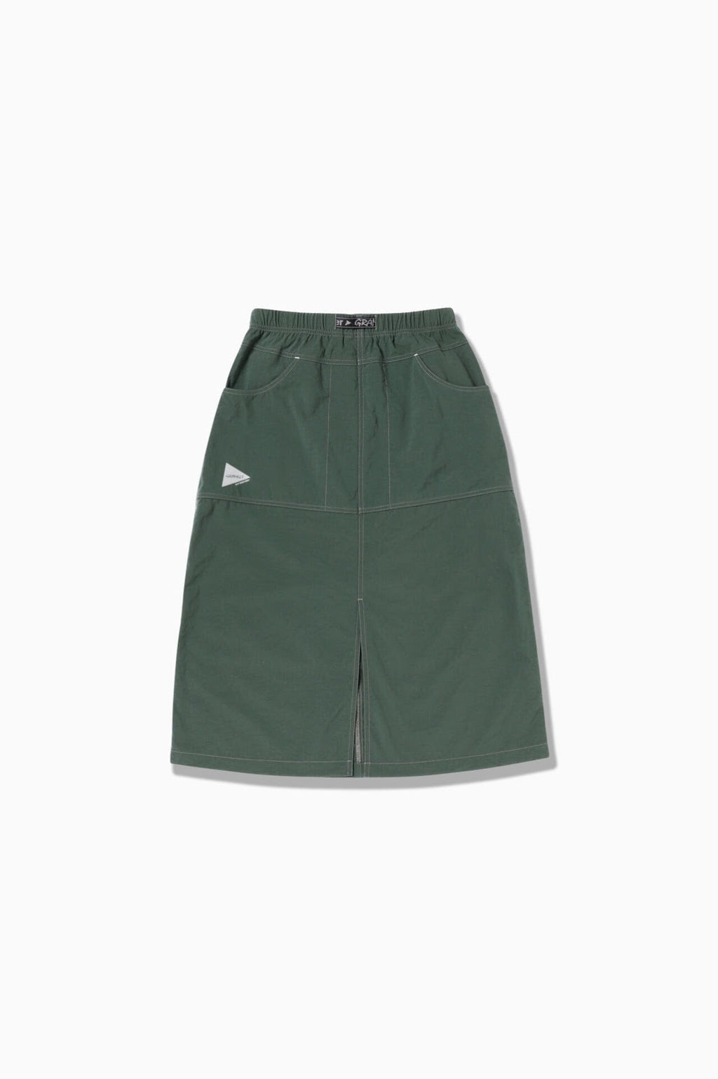 GRAMICCI × and wander nylon double knee skirt