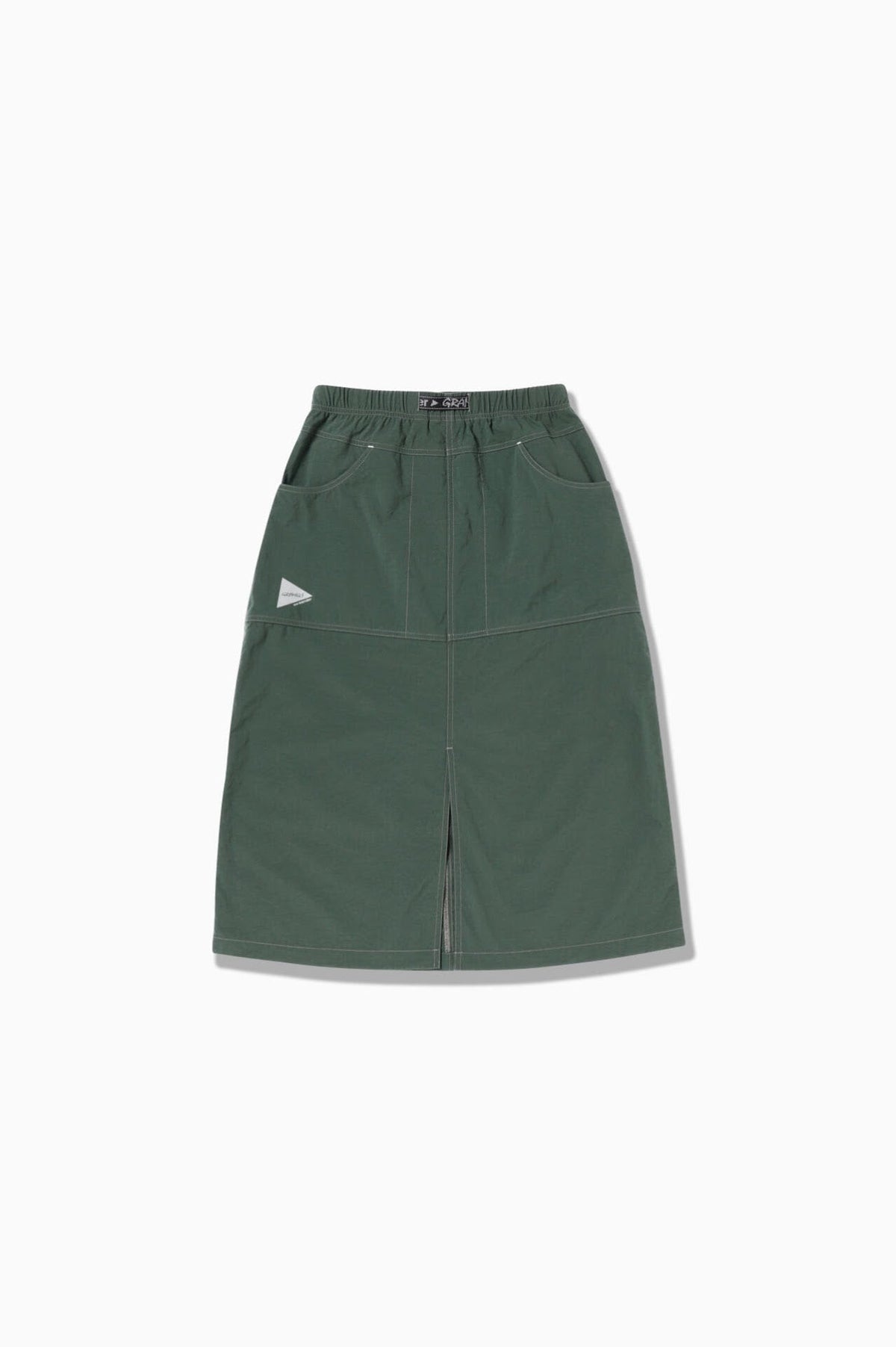 GRAMICCI × and wander nylon double knee skirt